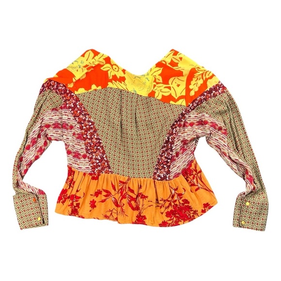 Free People Aloha State Of Mind Top In Tangerine Size XS - Picture 5 of 8